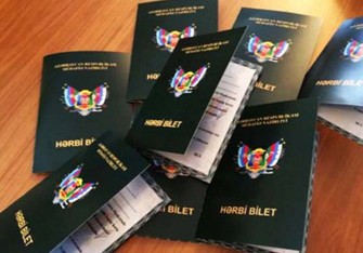 Bir günün əsgərlərinə hərbi bilet - Azərbaycanda