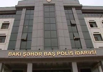 Bakı şəhər Baş Polis İdarəsinin şöbə rəisi dəyişdirildi