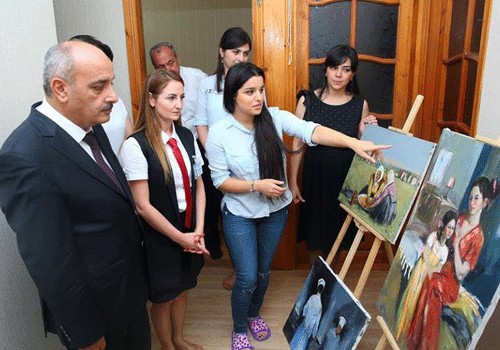 “Gənc istedadlarımızı tanıyaq” layihəsinə start verilib - Fotolar