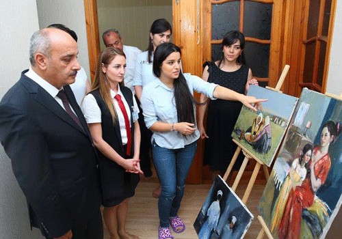 “Gənc istedadlarımızı tanıyaq”  layihəsinə start verilib - Fotolar