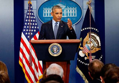 Barak Obama: “Rusiyaya Ukraynanın suverenliyinə təcavüz etdiyi üçün sanksiyalar tətbiq edilib”