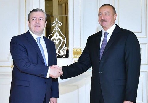 Gürcüstan baş naziri Azərbaycan prezidentinə zəng edib