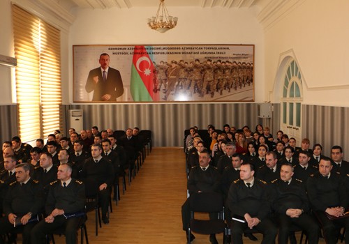Səfərbərlik və Hərbi Xidmətə Çağırış üzrə Dövlət Xidmətində Xocalı faciəsinə həsr olunmuş anım mərasimi keçirilib