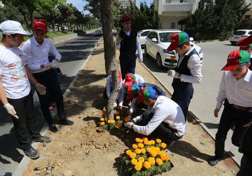 Binəqədi rayonunda iməcilik keçirilib – Fotolar