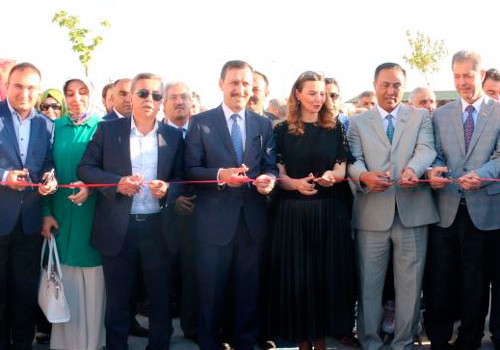 Ankarada Qarabağ Parkının açılışı olub - Fotolar