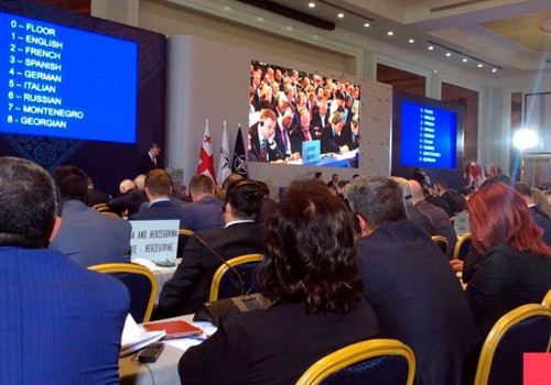 Tiflisdə NATO PA-nın yaz sessiyasının plenar iclası keçirilir