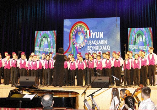 Uşaqların Beynəlxalq Müdafiəsi Gününə həsr olunmuş bayram konserti