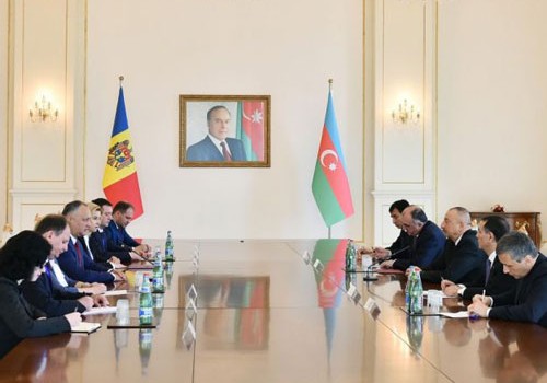 İlham Əliyev: “Azərbaycan-Moldova münasibətlərinə dinamizm vermək lazımdır”
