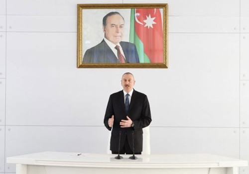Azərbaycan prezidenti: “Ordumuz bir həftə əvvəl düşmənə layiqli cavab verdi”