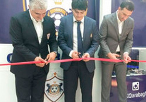 "Qarabağ" futbol klubunun ilk fan-şopu açılıb