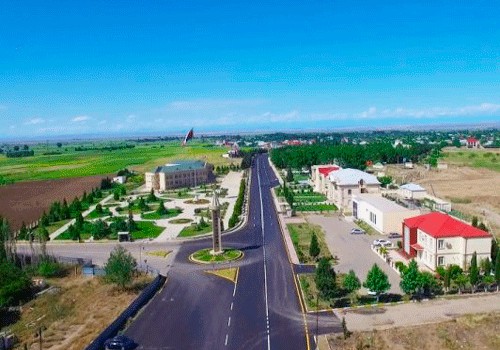 Azərbaycan prezidenti Samuxda magistral suvarma kanalı və avtomobil yolunun açılışında iştirak edib