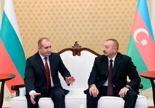 Bolqarıstan prezidenti: "Biz “Cənub Qaz Dəhlizi” layihəsinin gerçəkləşdirilməsinə dəstəyimizi təsdiq edirik"