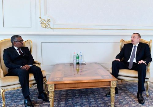 Prezident İlham Əliyev Sudanın yeni səfirinin etimadnaməsini qəbul edib