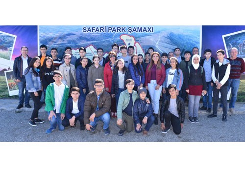 Şamaxı Safari Parkına ekskursiya təşkil edilib