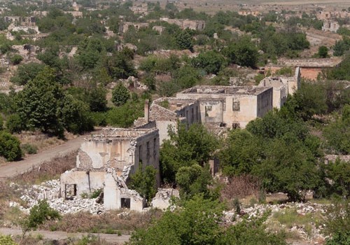 Ağdamın işğal altındakı kəndlərində yaşıllıqlar tamamilə məhv edilib