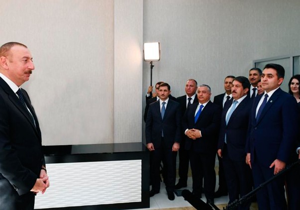 Prezident İlham Əliyev: "Vətəndaşlara xidmət etmək bizim borcumuzdur"