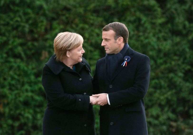 Makron və Merkel arasında görüş keçiriləcək