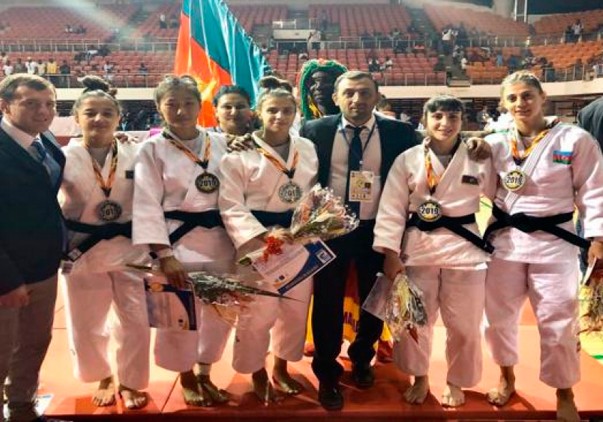 Azərbaycan cüdoçuları Kamerunda 5 medal qazanıblar