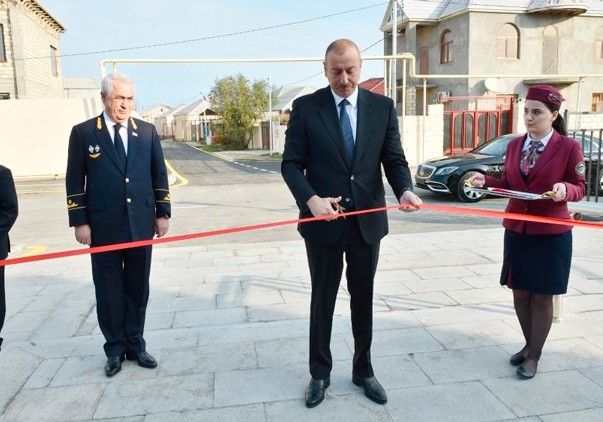 Prezident İlham Əliyev Pirşağı dəmir yolu stansiyasının açılışında iştirak edib - Fotolar - Yenilənib