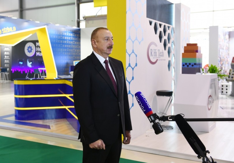 “Rossiya-24” telekanalı “Bakutel-2019” sərgisi ilə bağlı reportaj yayımlayıb