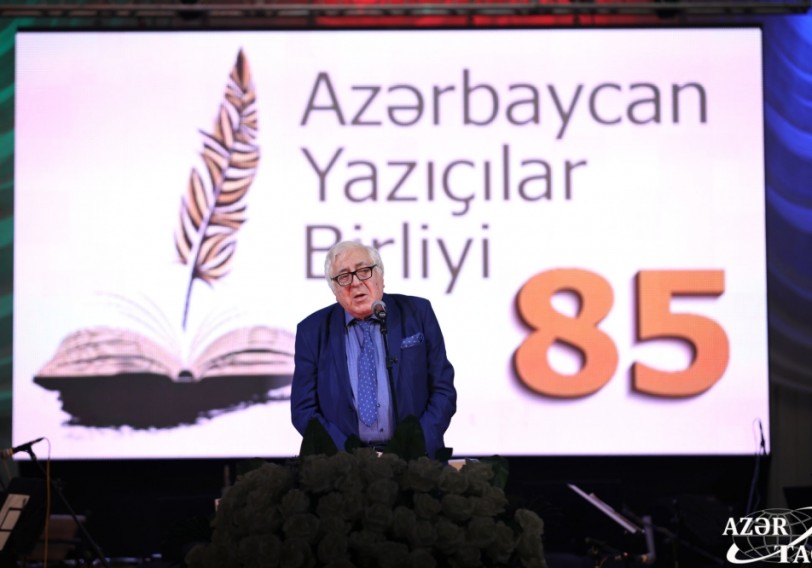 Azərbaycan Yazıçılar Birliyinin 85 illiyi təntənəli şəkildə qeyd olunub