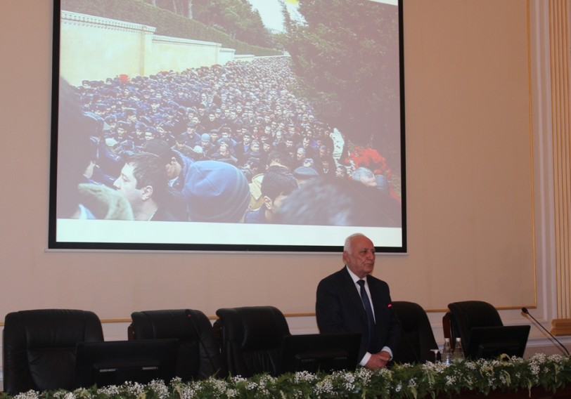 Tarix İnstitutunda 20 Yanvar faciəsinə həsr olunan elmi konfrans keçirilib