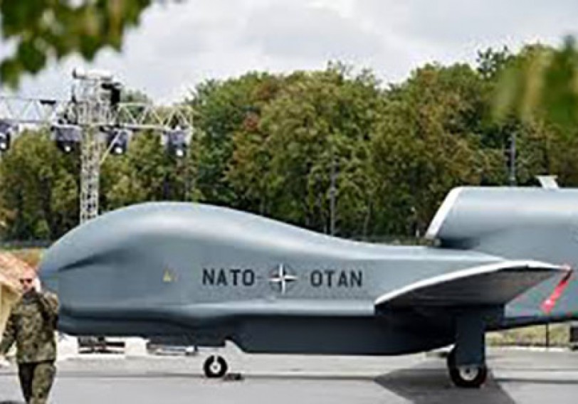 NATO ilk hava-yer müşahidə dronunu təqdim edib