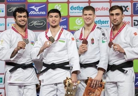 Azərbaycan cüdoçuları Almaniyada nüfuzlu yarışda 4 medala sahib olublar