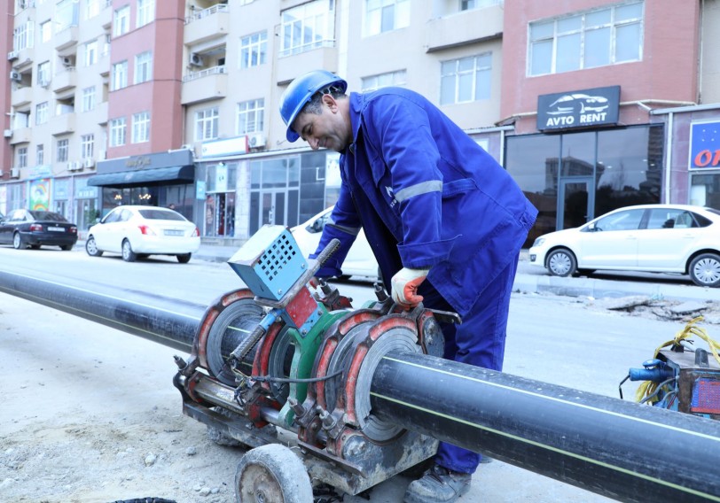 Bakıda 8 min abonentin qaz təchizatı yaxşılaşdırılır