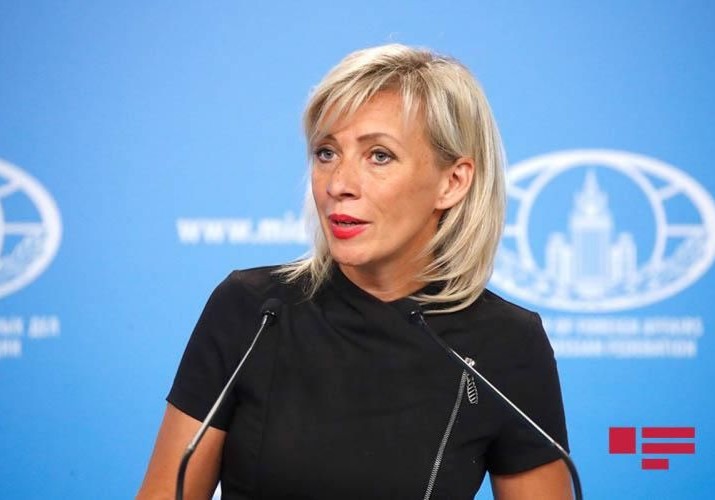 Zaxarova: “Azərbaycan və Ermənistan tərəfi ilə sərhəddəki vəziyyətin normallaşması üçün işləyirik”