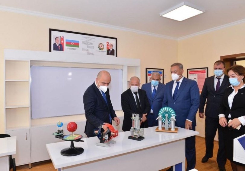 Heydər Əliyev Fondu tərəfindən Tovuz, Qazax, Salyan və Neftçala rayonlarında inşa və təmir edilən təhsil müəssisələri istifadəyə verilib