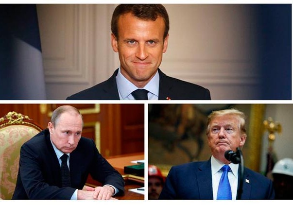 Makron Putin və Trampla danışıqlar aparmağı planlaşdırır