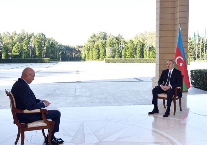 Prezident İlham Əliyev Türkiyənin NTV televiziyasına müsahibə verib