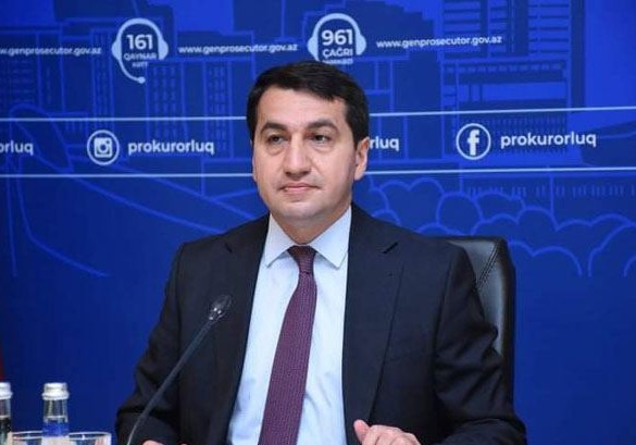 Hikmət Hacıyev və diplomatik nümayəndələr Ağdama gedib