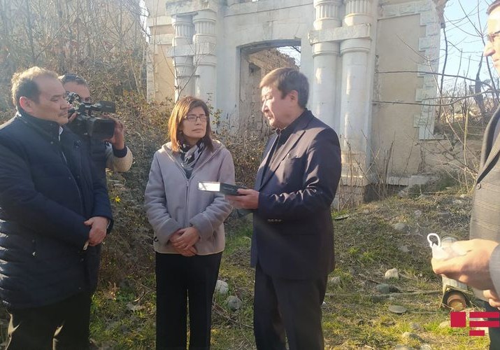 TÜRKSOY və TDƏŞ nümayəndələri Füzuliyə səfər edib - FOTO