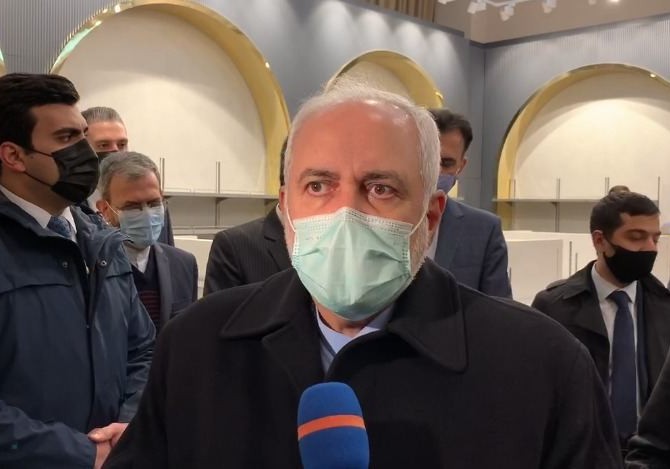 İran xarici işlәr naziri Bakıya gəlib