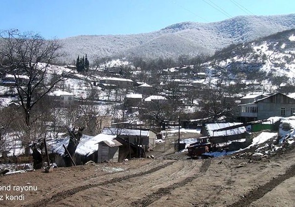 Xocavənd rayonunun Çiraquz kəndi - VİDEO