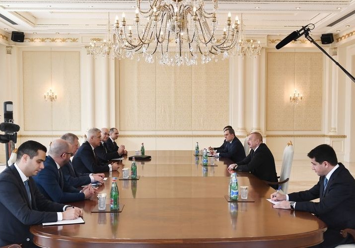 Prezident İlham Əliyev Slovakiyanın xarici və Avropa işlər nazirini qəbul edib