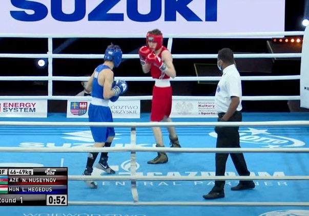 Azərbaycan boksçusu dünya birinciliyində yarımfinala yüksəlib