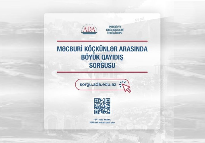 Məcburi köçkünlər arasında Qarabağa qayıdışla bağlı onlayn-sorğu başa çatır