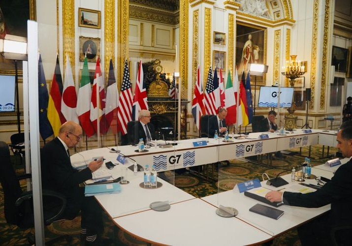 Londonda G7 ölkələrinin XİN başçılarının görüşü keçirilir