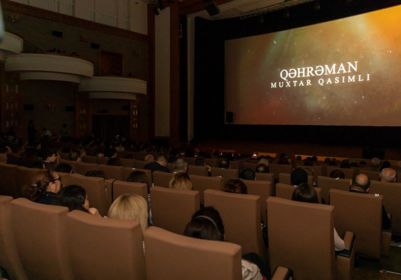 “Qəhrəman Muxtar Qasımlı” sənədli filminin təqdimatı oldu - VİDEO + FOTOLAR