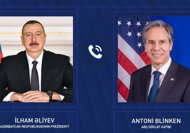 Blinken Prezident İlham Əliyevə zəng edib
