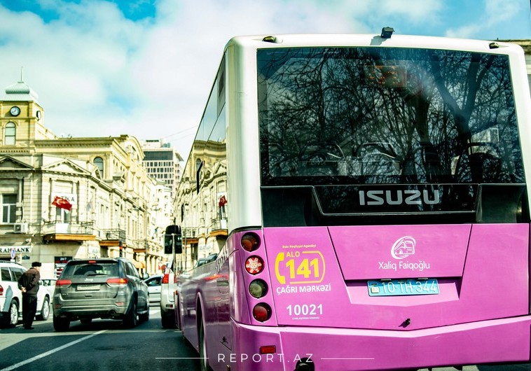 Bakıda 6 marşrut xətti üzrə avtobusların hərəkəti müvəqqəti dəyişdiriləcək