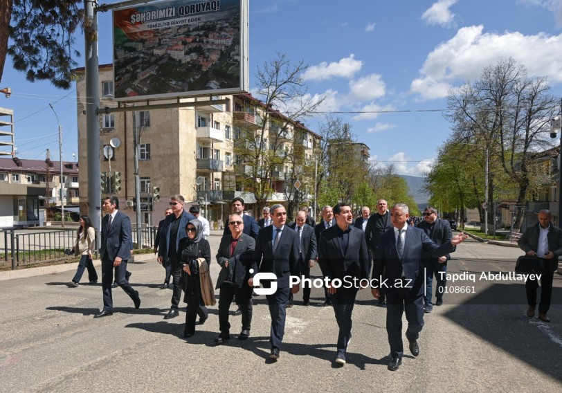 Xarici diplomatlar Xankəndi və Şuşada