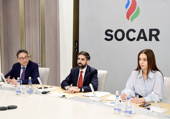 SOCAR-ın prezidenti Pattabi Seşadri ilə görüşüb - FOTO