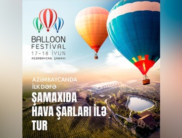 Azərbaycanda ilk dəfə Hava Şarları Festivalı keçiriləcək