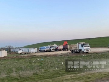 Bolqarçay su anbarı torpaq qatından təmizlənir