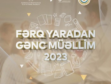 Fərq yaradan gənc müəllim 2023” müsabiqəsi elan olunub