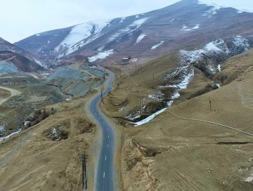 Daşkəsən–Xoşbulaq–Astaf avtomobil yolu yenidən qurulub